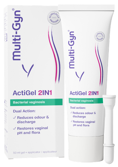 Multi-Gyn ActiGel Bacterial Vaginosis Gel with Applicator - 50ml — product packaging
