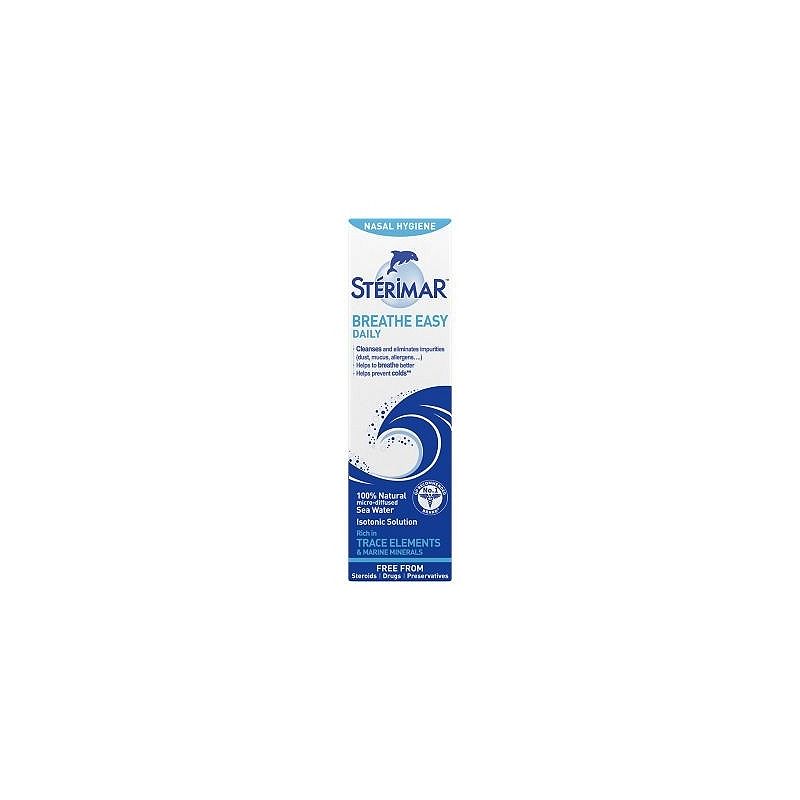 Sterimar Breathe Easy Daily Isotonic Nasal Spray - 100ml — product packaging