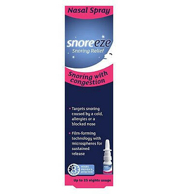 offer Snoreeze Snoring Relief Nasal Spray 10ml