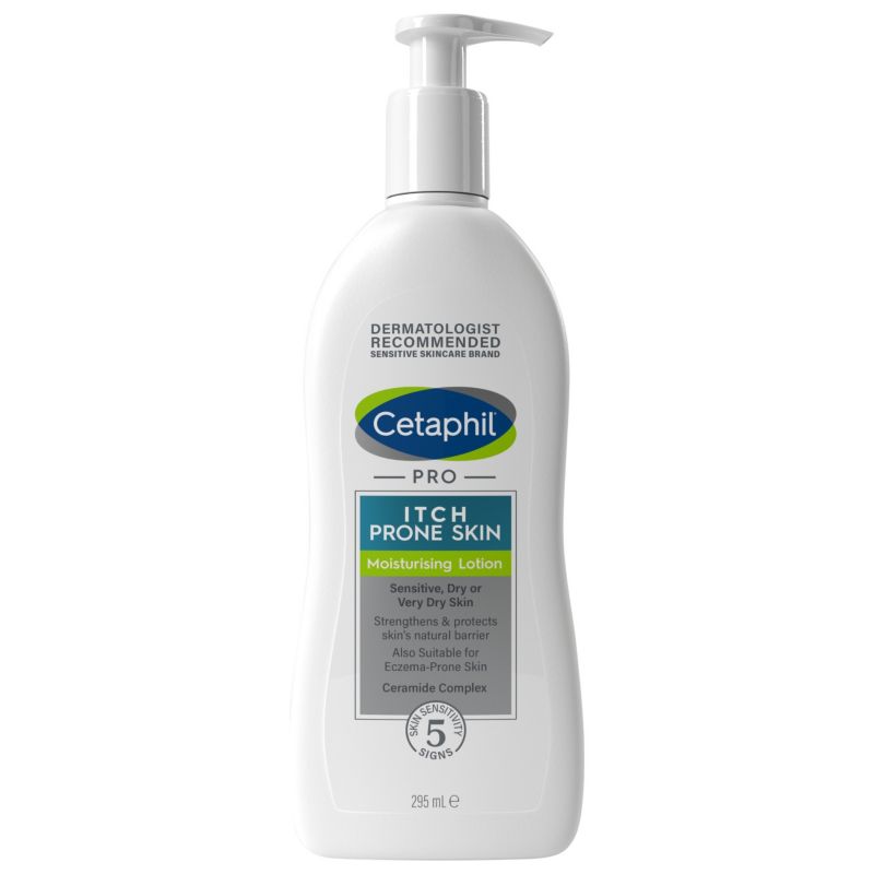 Cetaphil PRO Itch Prone Skin Moisturising Lotion - 295ml — product packaging