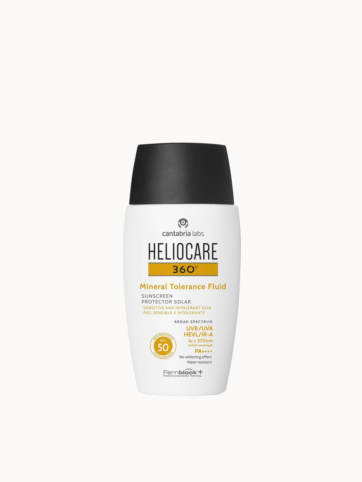 Heliocare 360 Mineral Tolerance Fluid SPF50 - 50ml — product packaging