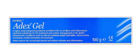 Adex Gel Gel Moisturizing Cream Adex Ge Moisturism Emollient 100g