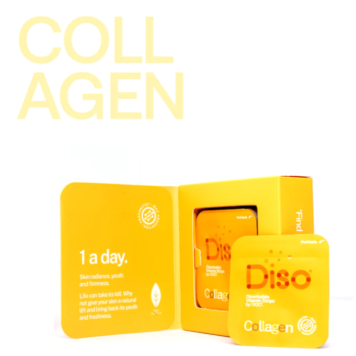DISO® Stomatatic Patch Collagen 30 Stickers DISO® Collagen Diso® Collagen 30 Ollas STRIPS