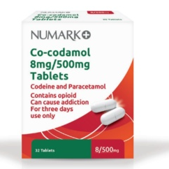 NUMARK CO-CODAMO CAPLETS 8/500mg