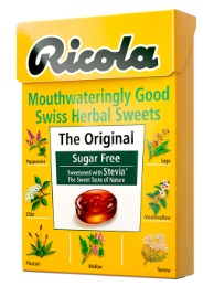 Ricola Swiss Herbal Sweets - 45g / 75g — product packaging