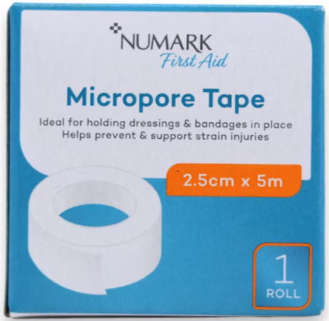 Micropore Surgical Tape 2.5cm x 5m