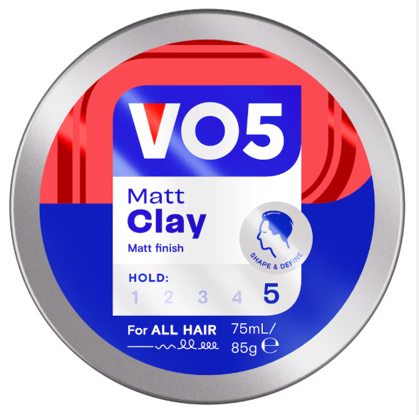 Vo5 Matt Long Lasting Hold Hair Clay 75ml