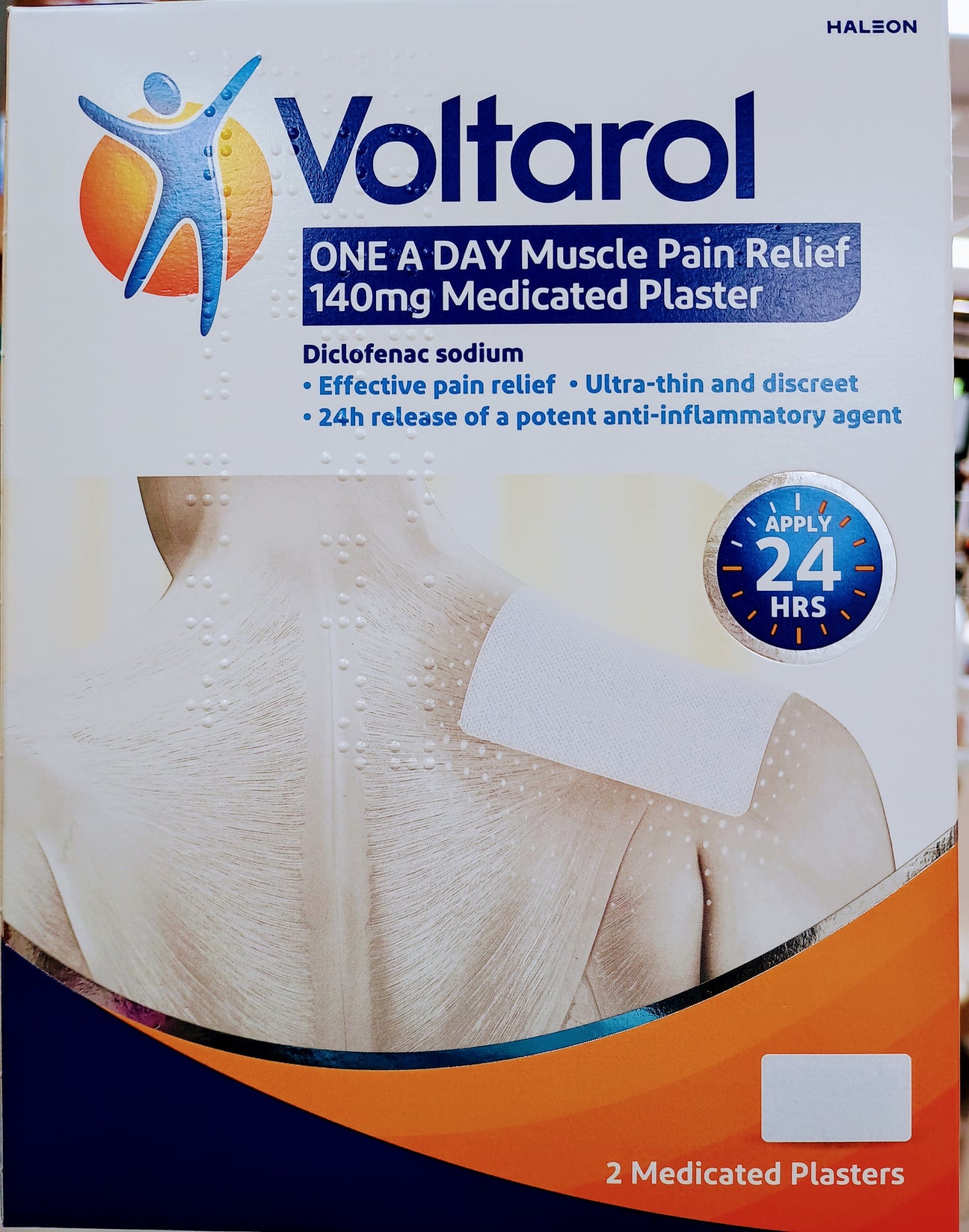 Voltarol 140mg medicated plaster diclofenac