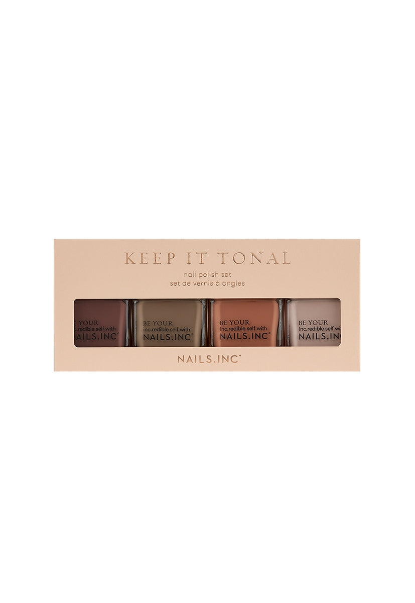 Nails.INC Keep It Tonal 4-Piece Ombre Nail Polish Set - 4 x 14ml — product packaging