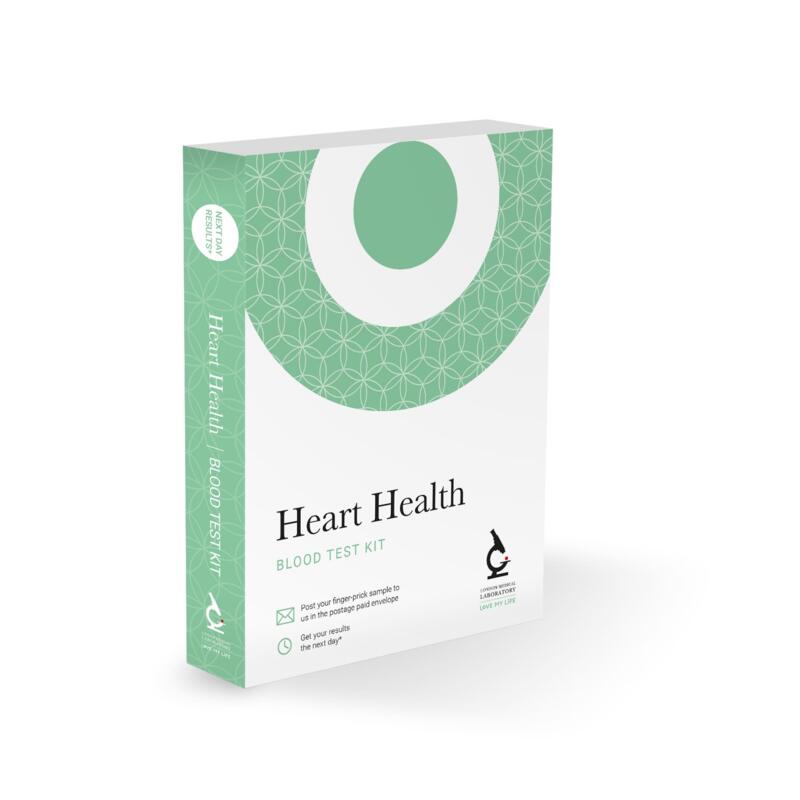 Heart Health Profile health test (8 health indicators)-in store/ home