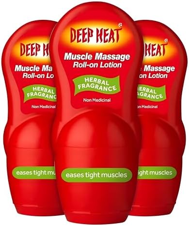 Deep heat muscle massage roll-on lotion 50ml