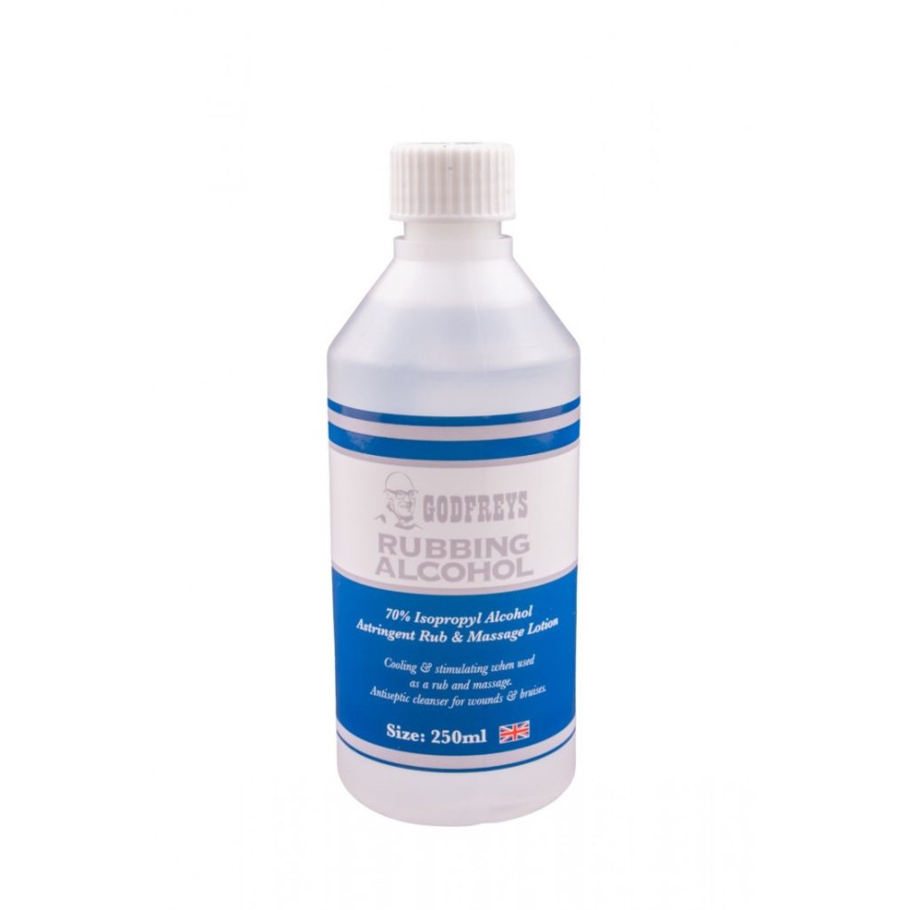 Godfreys Rubbing Alcohol 70% Isopropyl Alcohol - 250ml — product packaging