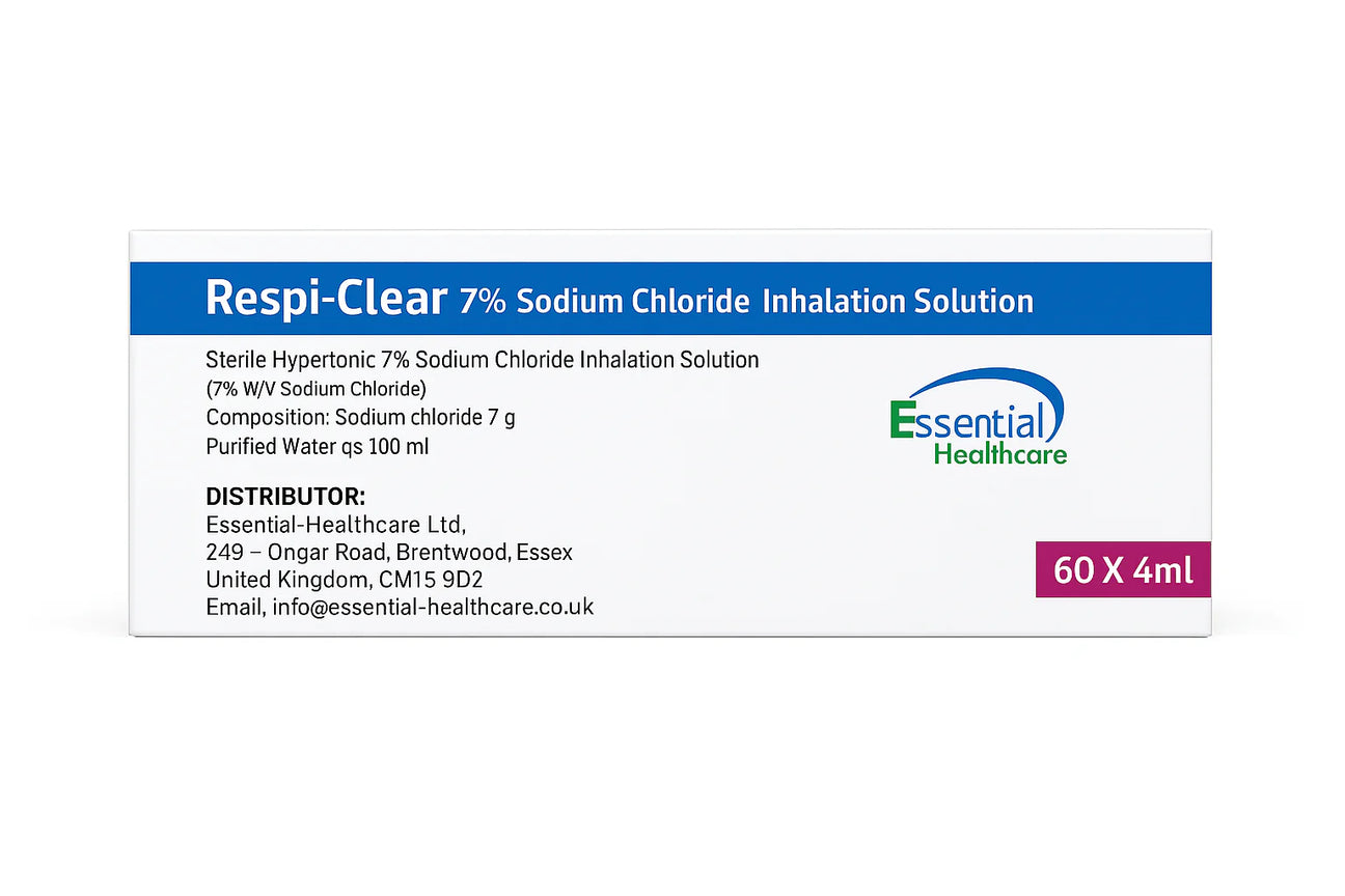 Respi-clear Saline Isotonic 0.9%Inhalation solution 20*2.5ml
