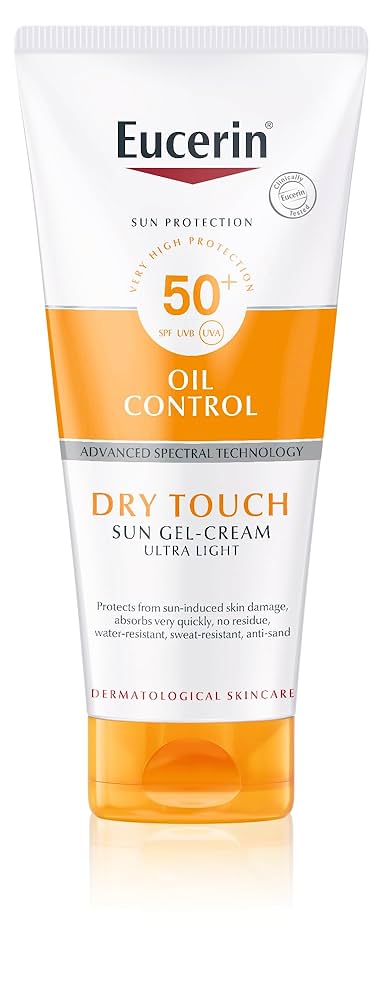 Eucerin Oil Control Dry Touch Sun Cream SPF50+ for Sensitive & Acne-Prone Skin 200ml