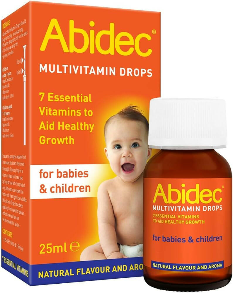 Abidec Multivitamin Drops for babies and children 25ml