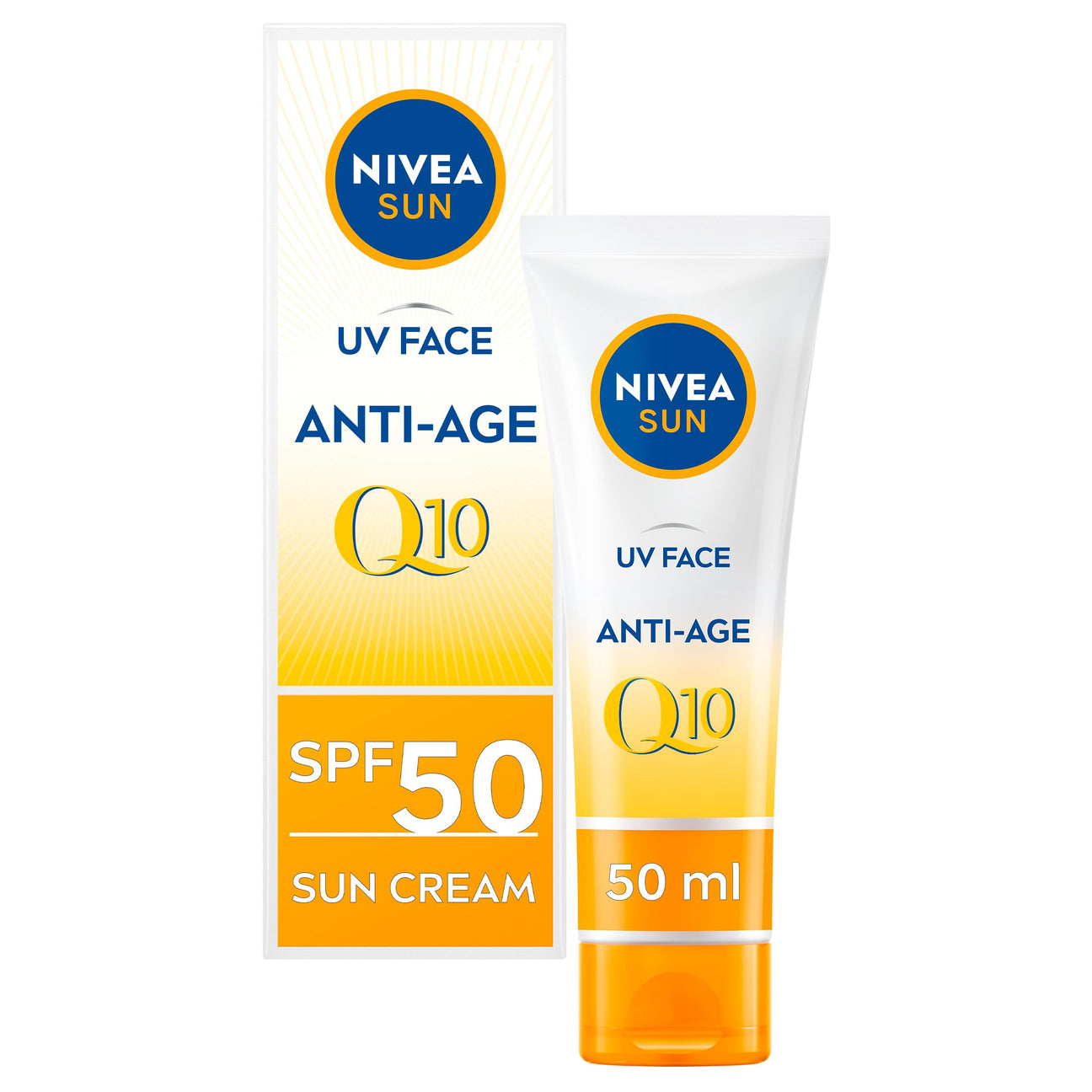 Nivea UV Face Anti-Age Q10 Cream SPF 50