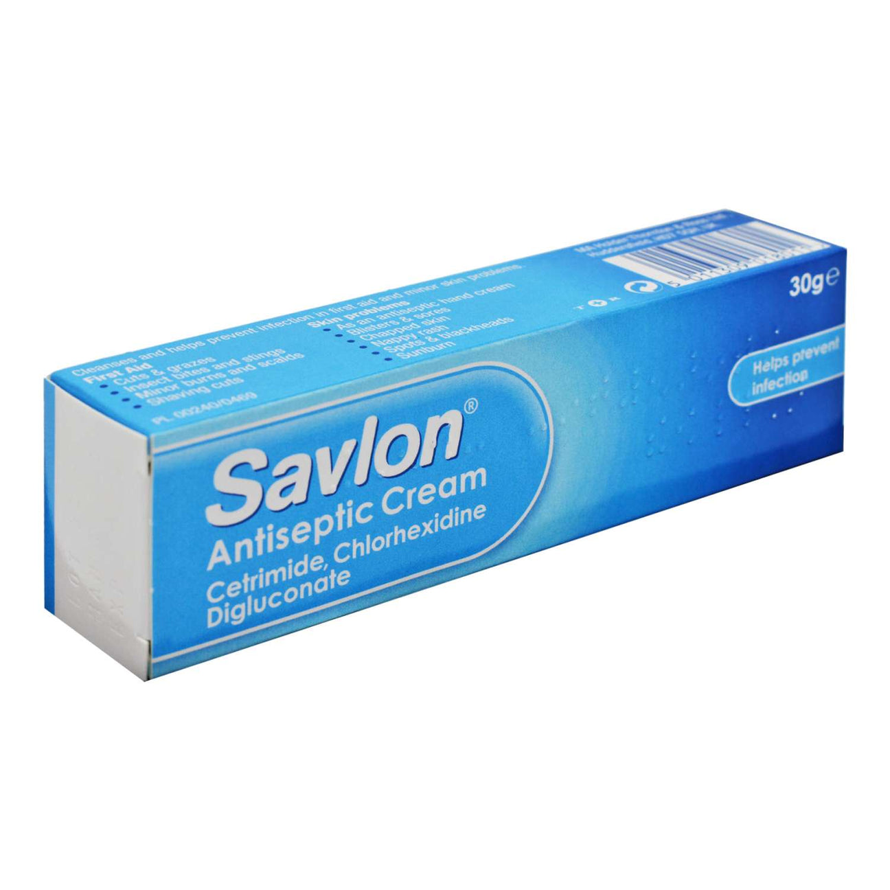 Savlon Antiseptic Cream 30g — product packaging