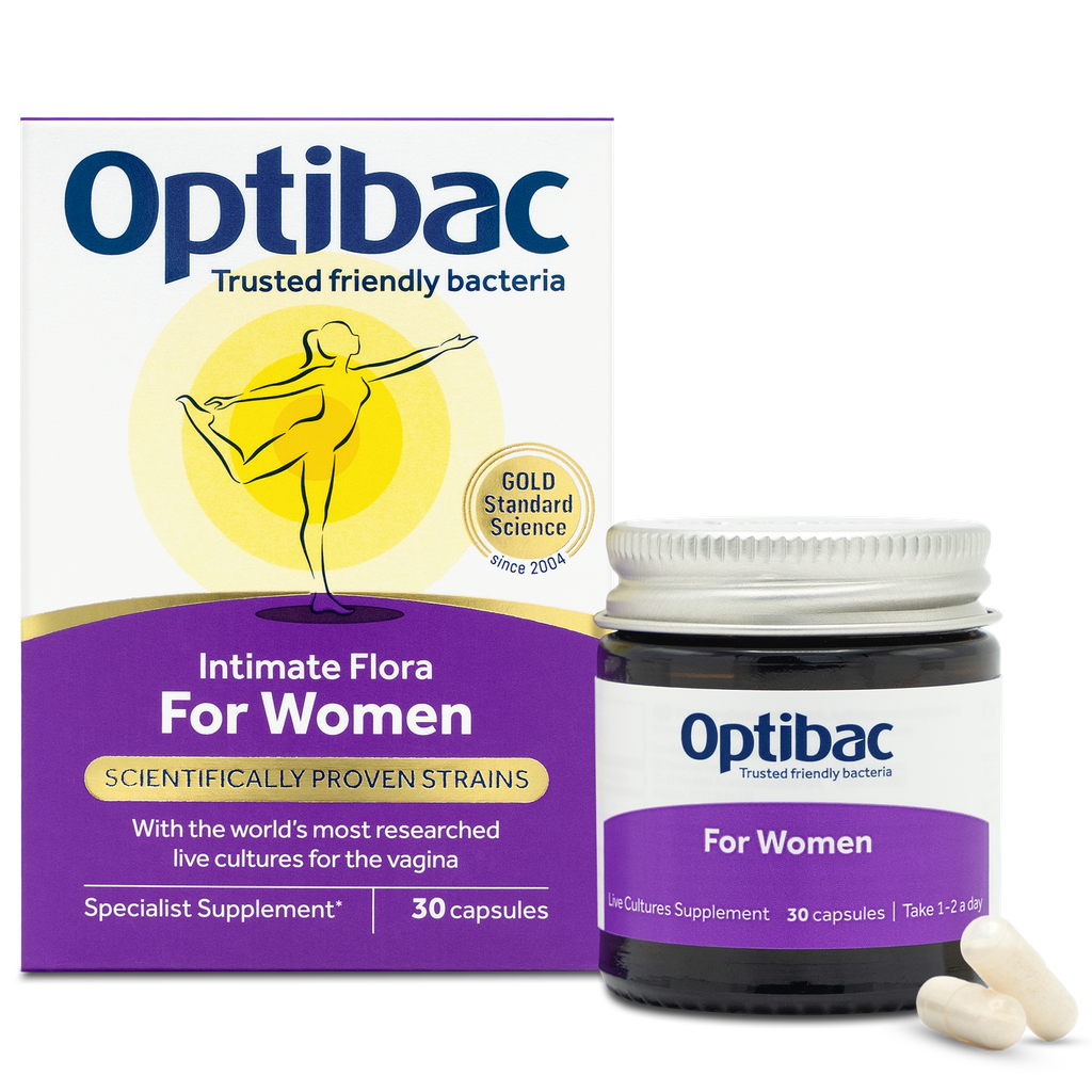 Optibac Intimate Flora 女士胶囊 - 30 粒