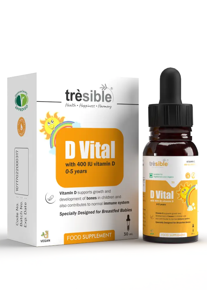 Tresible – Essential Vitamin D Drops for Babies (30ml)