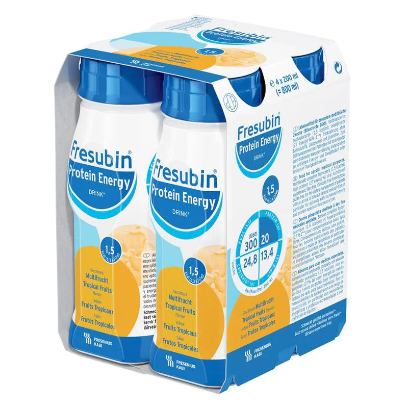 Fresubin 蛋白能量热带水果味 ( 4 x 200ml )