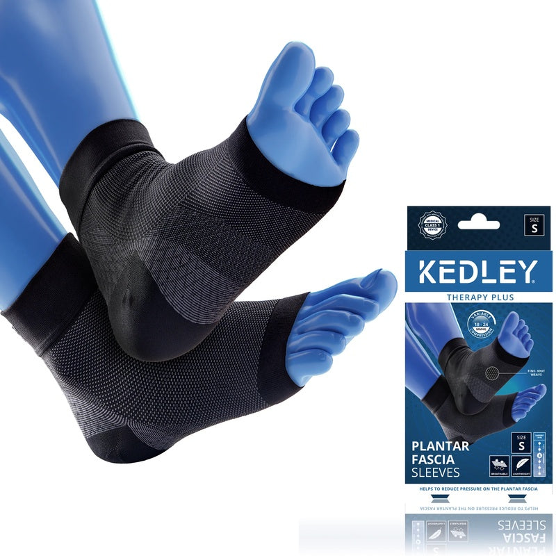 Kedley Plantar Fascia Sleeves Support Sleeve - 1 Pair(measure around the middle of ankle)