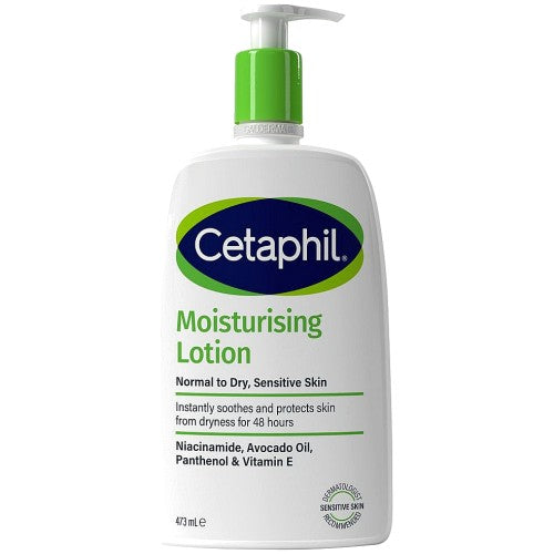 Cetaphil Moisturising Lotion for Normal to Dry, Sensitive Skin - 473ml — product packaging