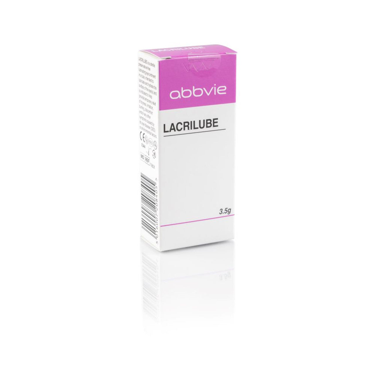 Abbvie Lacrilube preservative free lubricating eye ointment 3.5g