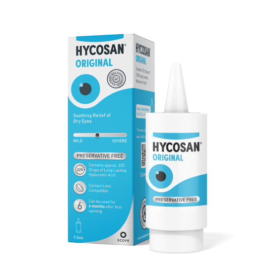 Hycosan Original 海露经典款滴眼液(有效缓解干眼症,隐形眼镜刺激) 0.1% Eye Drops - 7.5ml