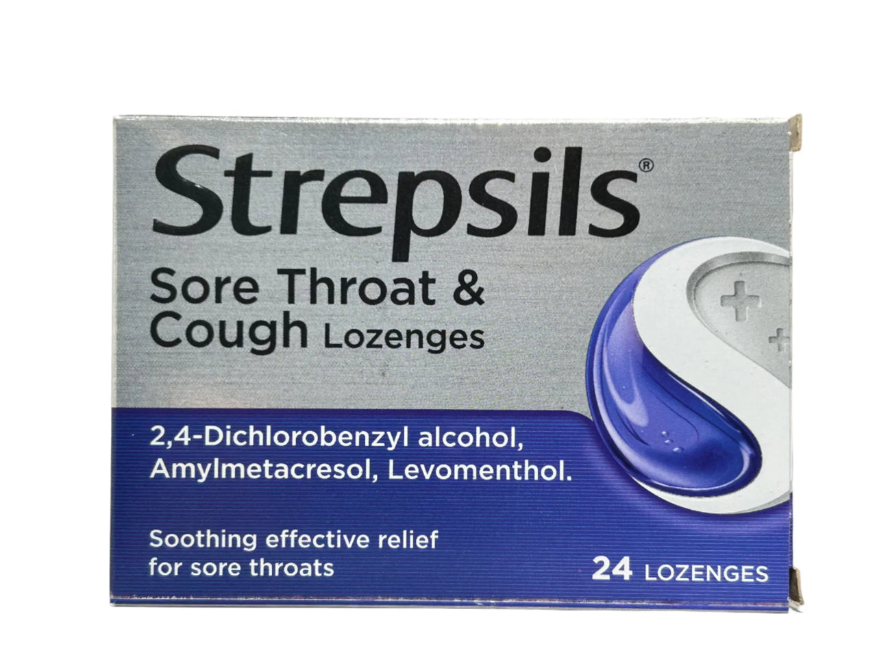 Strepsils Sore Throat & Cough Lozenges – 24 Lozenges
