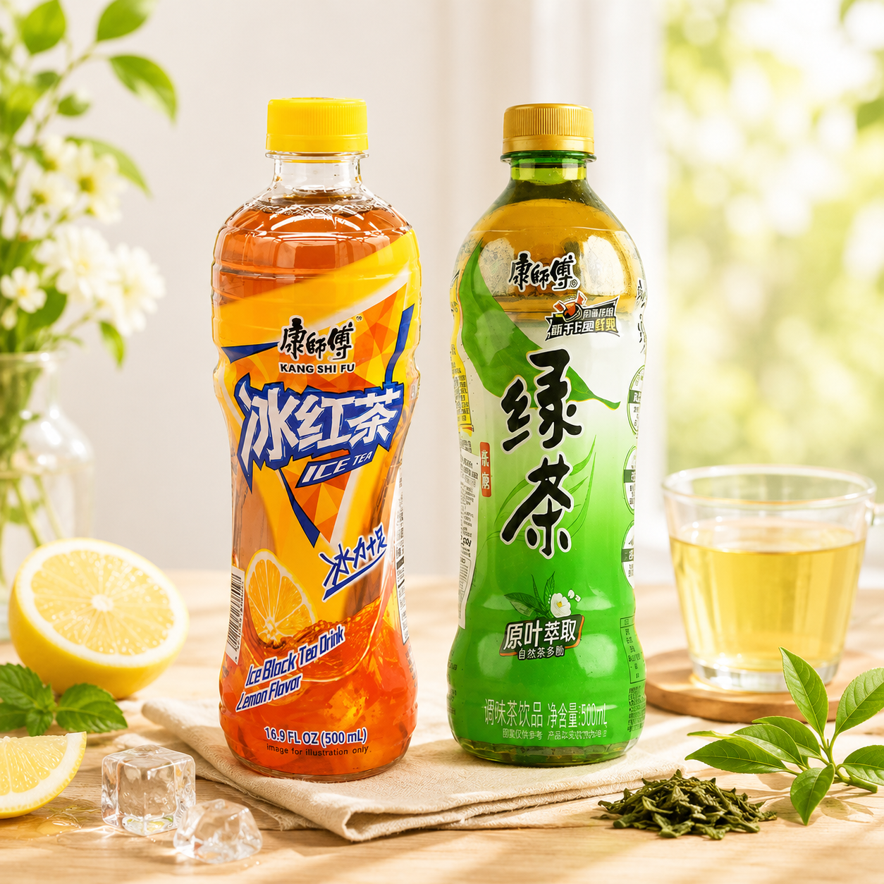 MK GREEN TEA 500ML