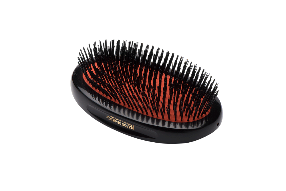 Mason Pearson Military Small Extra Bristle Hairbrush B2M-Dark Ruby