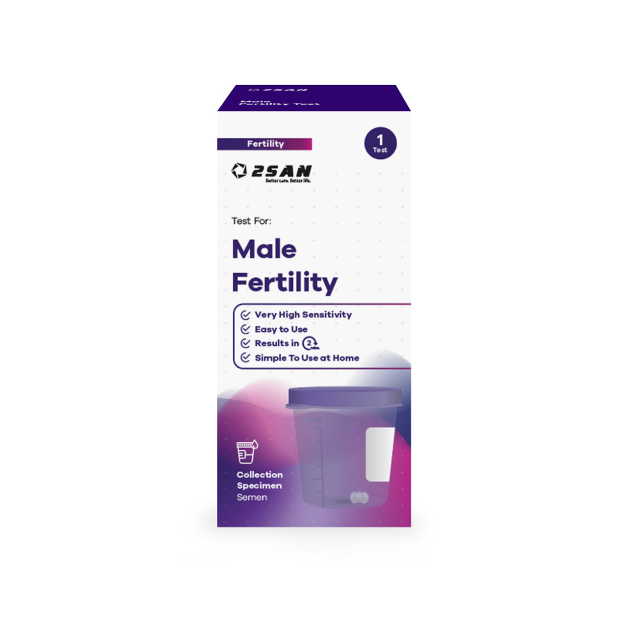 2San Male Fertility Test (1 TEST)