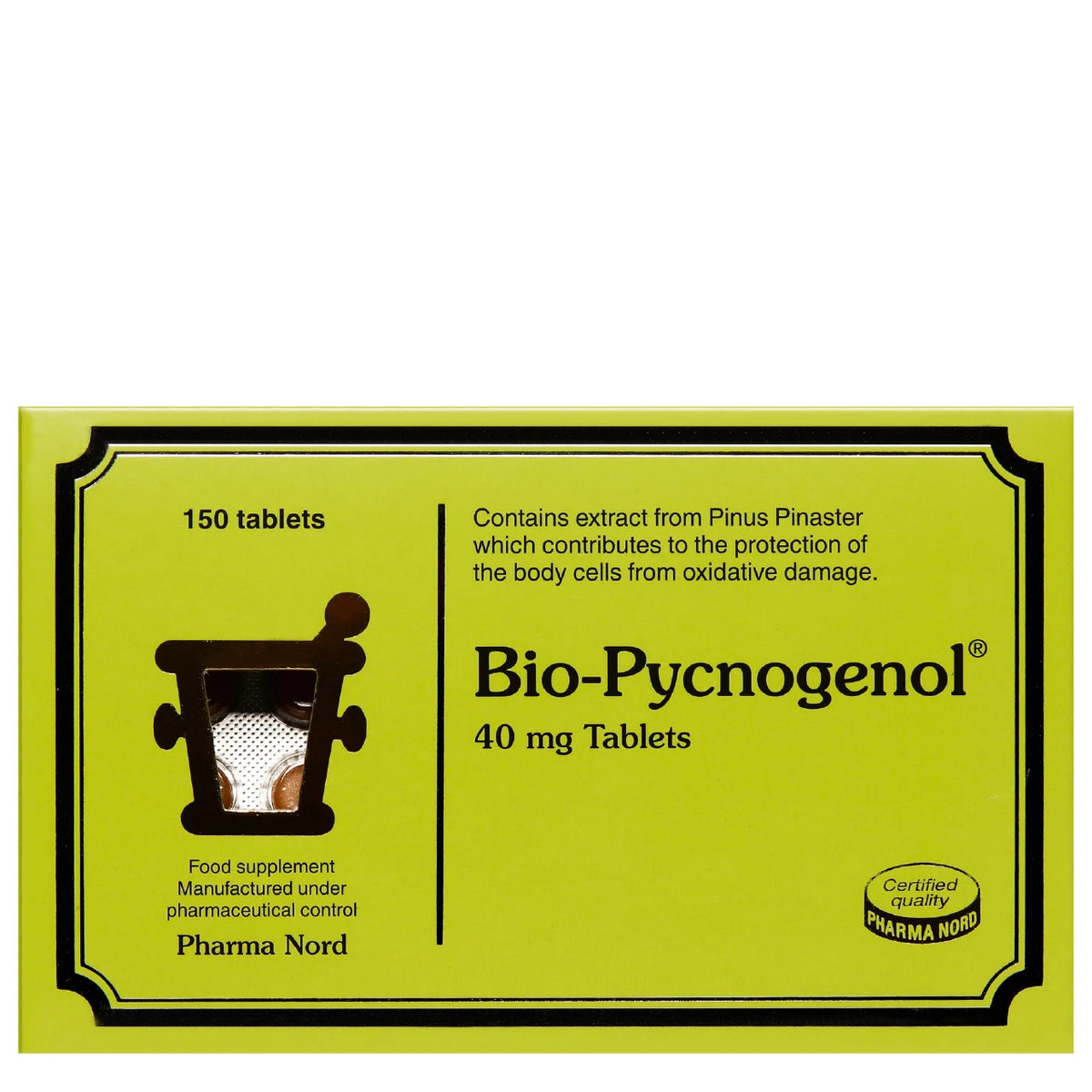 Pharma Nord Bio-Pycnogenol 40mg - 150 Tablets — product packaging
