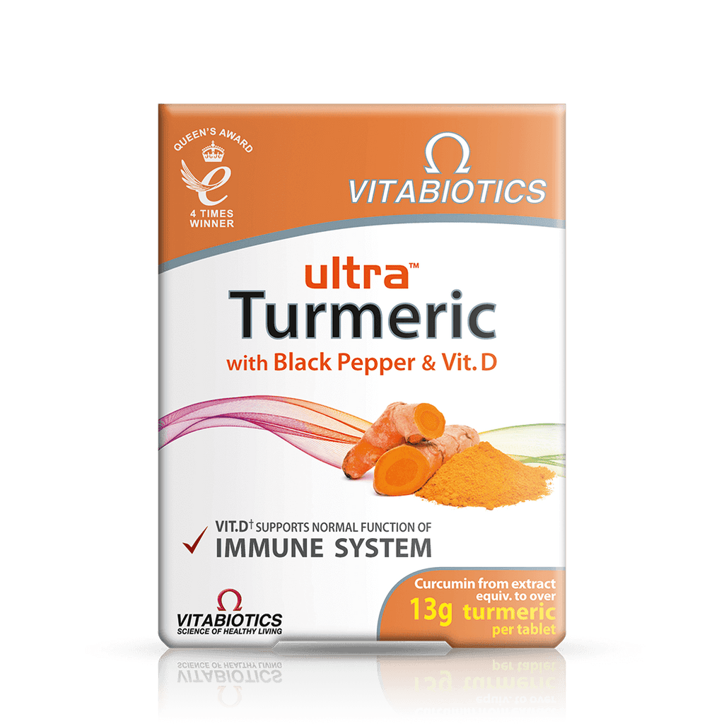 Vitabiotics Ultra Turmeric Curcuminoids 210mg - 60 Tablets — product packaging