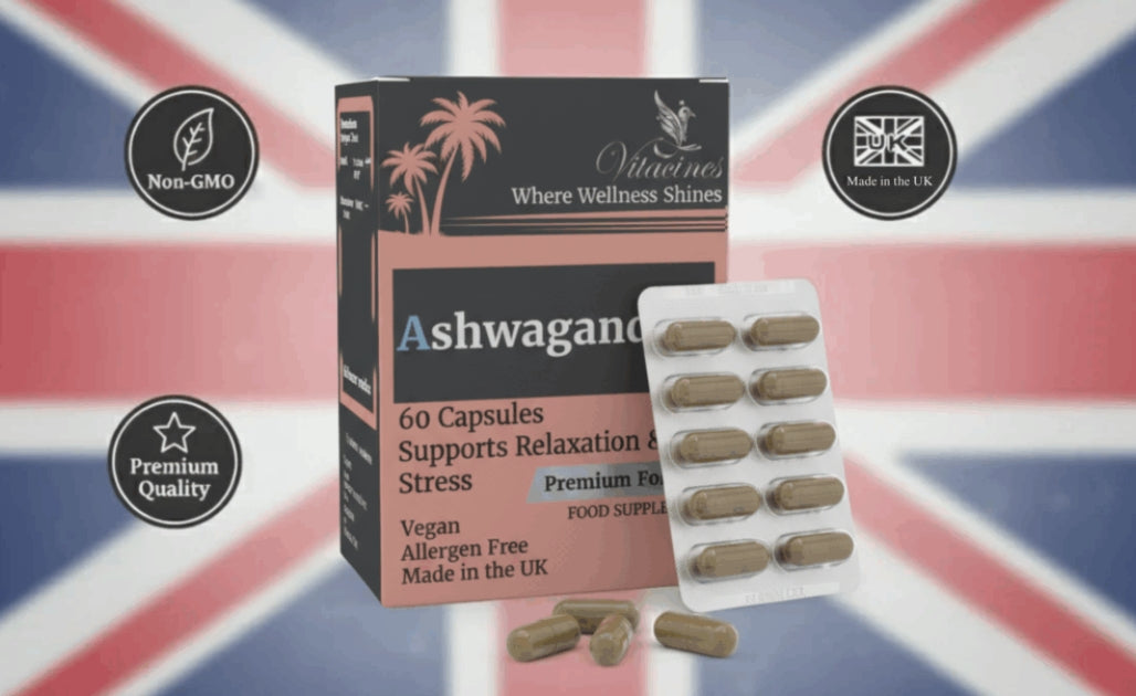 Ashwagandha Capsules – Natural Support for Relaxation & Stress Relief 60Capsules