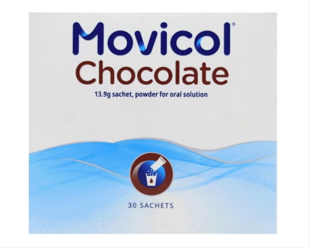 Movicol® 巧克力味 6.9克袋装,口服溶液用粉剂,30袋装