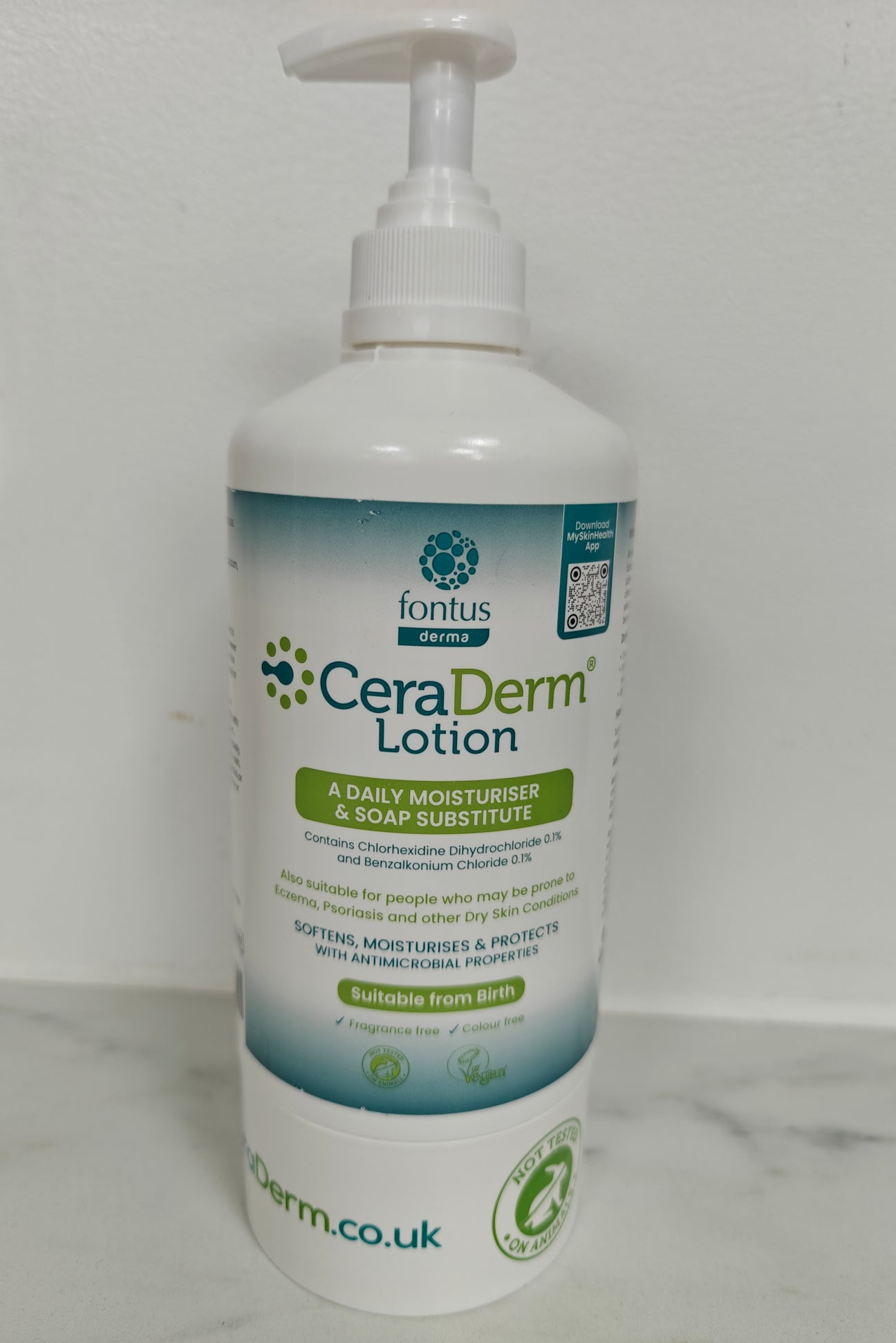 CeraDerm® Lotion daily moisturiser & soap subsititute