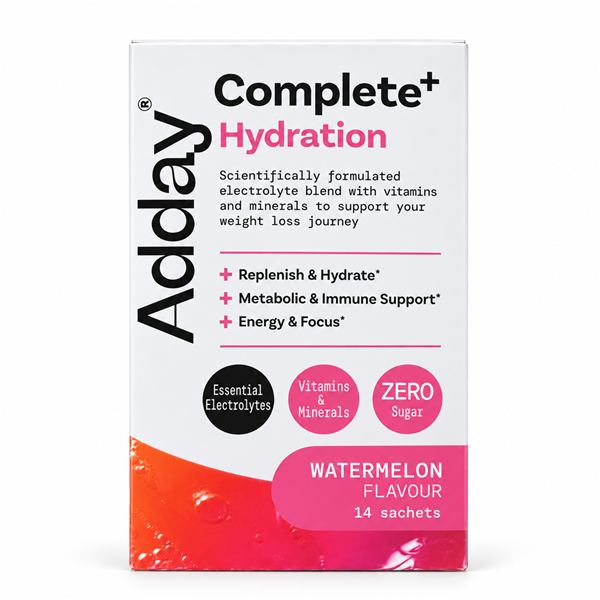 Adday Complete+ Hydration Watermelon - 14 Sachets