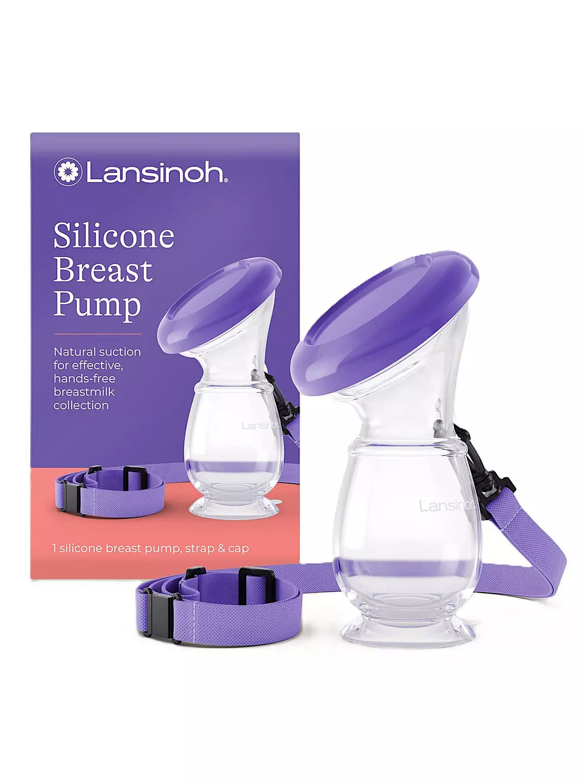 Lansinoh Silicone Breast Pump - Breastmilk Collector