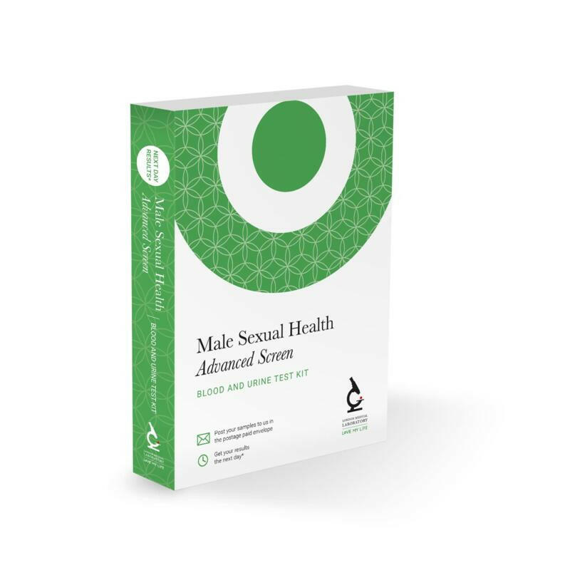 Man Sextual Health Blood and Urine Test (6 Health Indicator Tested) -in store/ home