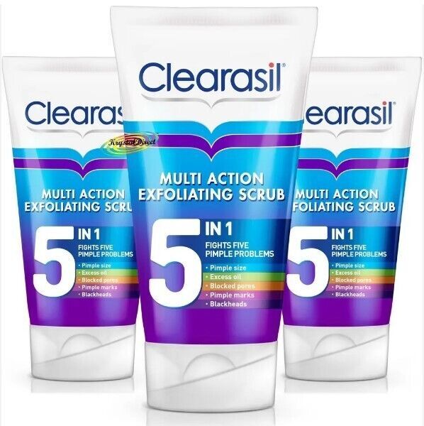 Clearasil Multi-Action Exfoliating Scrub 5in1 150ml