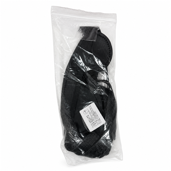 Compact Adult Blindfold & Restraint Set - Black Edition