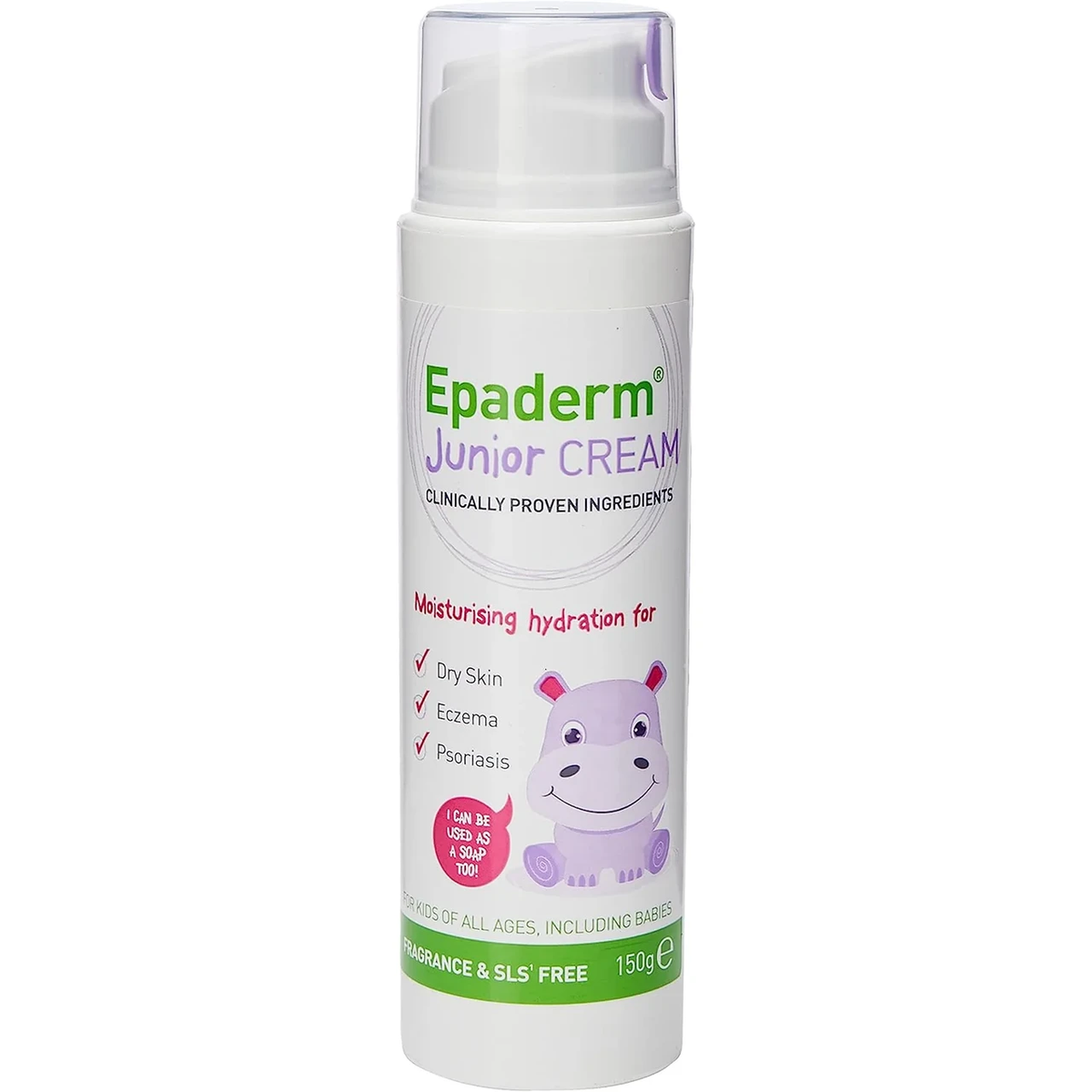 Epaderm Junior Cream 150g pump
