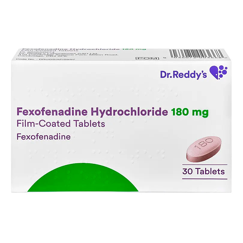 Fexofenadine 180mg tablets