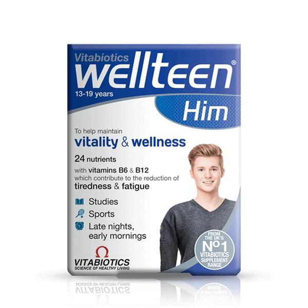 Vitabiotics Wellteen 男士多种维生素片 - 30粒