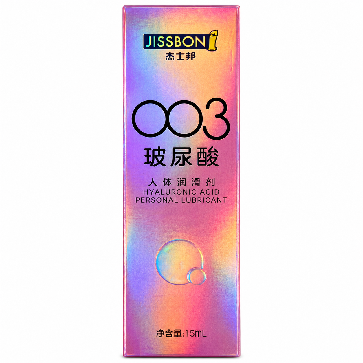Jissbon Hyaluronic Acid Water-Based Personal Lubricant 15ml