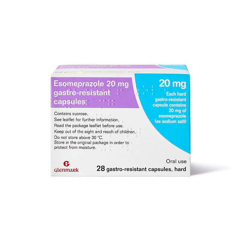 Esomeprazole 20mg Gastro-Resistant Tablets