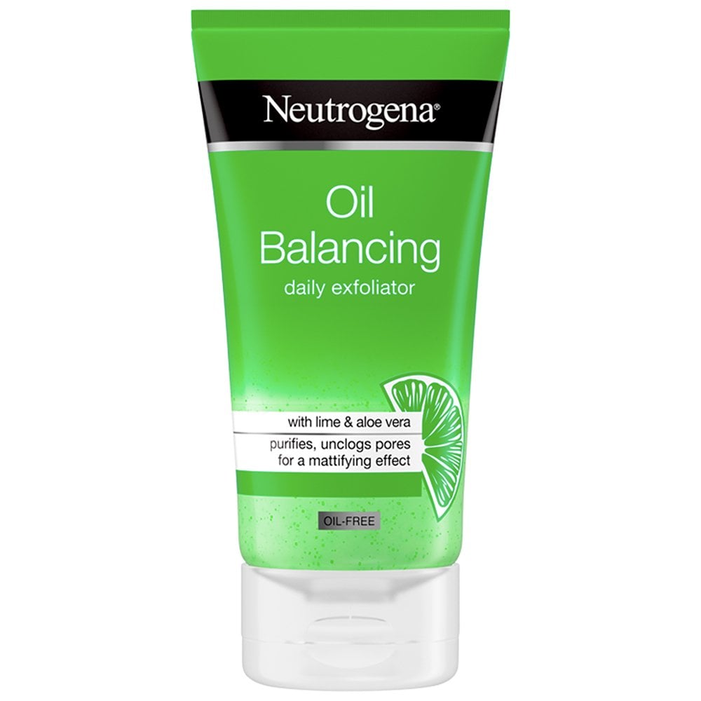 Neutrogena Oil Balancing Daily Exfoliator with Lime & Aloe Vera - 150ml — product packaging