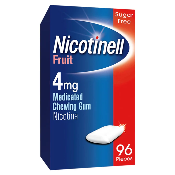 Nicotinell Nicotine Gum - 96 Pieces