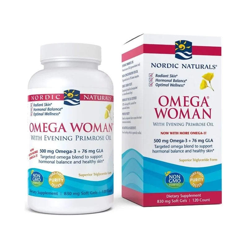Omega Woman 500mg 120 softgels Nordic Naturals